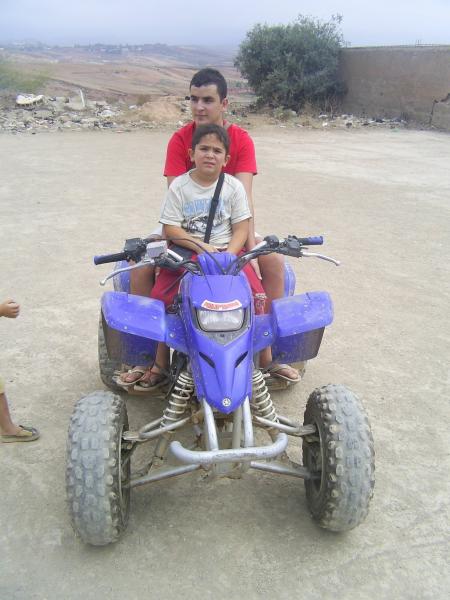 du quad à crona.